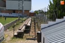 Foto 4 - La grada ‘móvil’ del Francisco Mateos se muda a La Muge