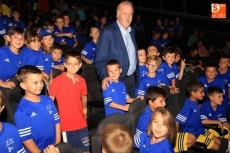 Foto 3 - Los chavales del Campus Vicente del Bosque disfrutan de un exclusivo encuentro con el seleccionador