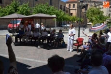 Foto 3 - El taller de psicomotricidad de Obispo Téllez sale a la calle