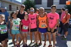 Foto 6 - Alejandro Codesal e Isabel Almaraz se alzan en el VII Cross Bosque Honfría