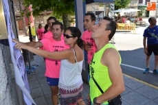 Foto 4 - Alejandro Codesal e Isabel Almaraz se alzan en el VII Cross Bosque Honfría