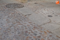 Foto 3 - La céntrica calle Madrid, en obras para arreglar varios baches