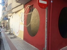 Un mural del artista &lsquo;El Dimitry&rsquo; se incorpora a la Galer&iacute;a de Arte Urbano del barrio del O