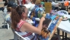 Foto 2 - Mimo artesano teje con éxito del Encuentro de Encajeras y labores artesanales