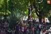 Foto 2 - Italia muestra en la Feria cómo se vive en pareja sobre un cable