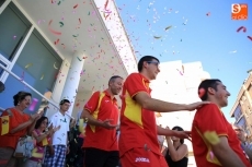 Foto 3 - Asprodes recibe a los participantes salmantinos en los Juegos Mundiales de Special Olympics