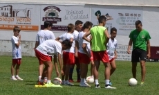 Foto 3 - El Campus Aris Marcos recibe la visita del portero mirobrigense Rodri