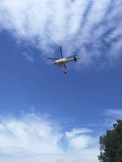 Foto 5 - Extinguido un incendio en el cruce del municipio de Pinedas