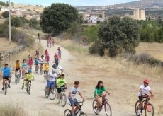 Foto 4 - Buena participación de niños y mayores en el Día de la Bici de Puente del Congosto