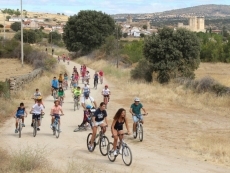 Foto 3 - Buena participación de niños y mayores en el Día de la Bici de Puente del Congosto