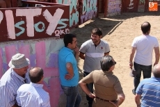 Foto 3 - Vibrante primer encierro de las Fiestas del Toro con novillos de Valrubio