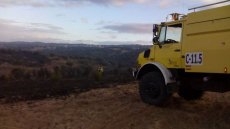 Foto 6 - El incendio de Bermellar ya no amenaza a la población y se reduce el riesgo a nivel 1