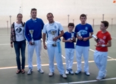 Foto 4 - Cabrerizo II y Arratíbel ganan a Sancho y Telletxea en el partido de pelota en Peñaranda