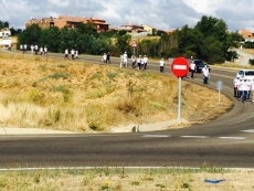 Foto 6 - Los ganaderos comienzan en León la 'marcha blanca' hacia Madrid en defensa del sector lácteo