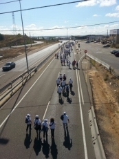 Foto 3 - Los ganaderos comienzan en León la 'marcha blanca' hacia Madrid en defensa del sector lácteo