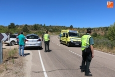 Foto 5 - Tres heridos y uno de los conductores desaparecido en un accidente de dos vehículos en Masueco