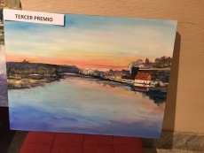 Foto 3 - Un cuadro de Gustavo Hernández gana el certamen de pintura 