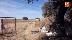 Foto 3 - Sofocado un pequeño incendio en una parcela en Canillas de Abajo