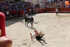 Foto 3 - Vibrante y multitudinario encierro a caballo con novillos de Andrés Celestino García