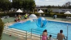 Los peque&ntilde;os disfrutan en Ciudad Rodrigo con &lsquo;El D&iacute;a del Agua Codemirsa 2015&rsquo;