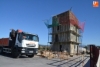 Foto 2 - La torre de prácticas del Parque de Bomberos va tomando forma