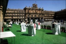 Foto 3 - Polémica por la celebración de una fiesta privada en plena Plaza Mayor