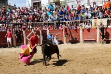 Foto 4 - Las peñas animan un emocionante primer encierro con reses de Rollanejo