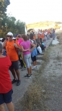 Foto 6 - La Santa y sus andariegos celebran un año más la Comunión de los Higos en Aldeaseca