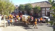 Foto 3 - La Santa y sus andariegos celebran un año más la Comunión de los Higos en Aldeaseca