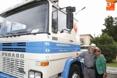 Foto 4 - Una espectacular caravana de camiones clásicos pasea por las carreteras salmantinas
