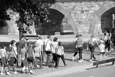 Foto 6 - Multitudinaria respuesta de público a la II Ciclo-Marcha Solidaria de 'Accem Salamanca'