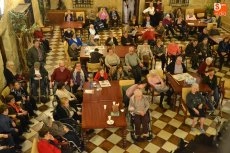 Foto 5 - Los residentes de Obispo T&eacute;llez disfrutan de la obra &lsquo;La Real Gana&rsquo;