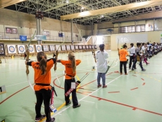 Los arqueros mirobrigenses más jóvenes logran cinco medallas en el Regional de Sala