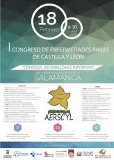 Salamanca acogerá el I Congreso de Enfermedades Raras de Castilla y León