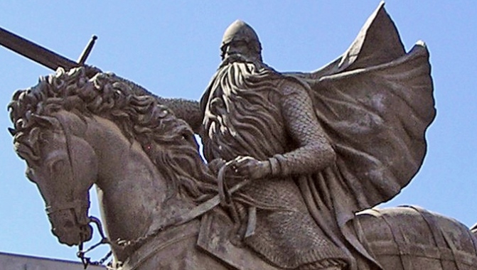 La novela cuenta la vida de Rodrigo Díaz de Vivar, El Cid