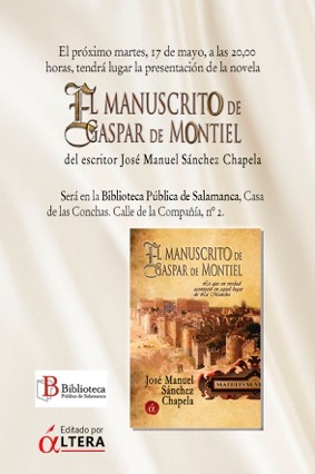 Foto 2 - José Manuel Sánchez Chapela, novela histórica y recorridos cervantinos por Salamanca