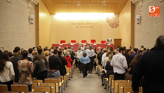 Ceremonia de graduación de Comunicación. Foto: Alejandro López
