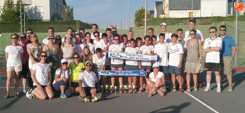 El Club de Tenis representa uno de los grandes valores deportivos de Alba de Tormes