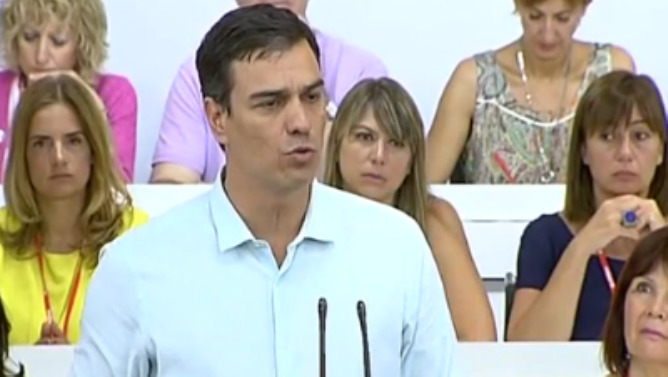 Sánchez, tras el comité federal celebrado este sábado