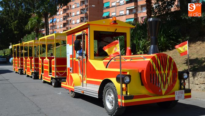 El tren turístico llevará a los participantes hasta el recinto ferial y el paseo de la muralla