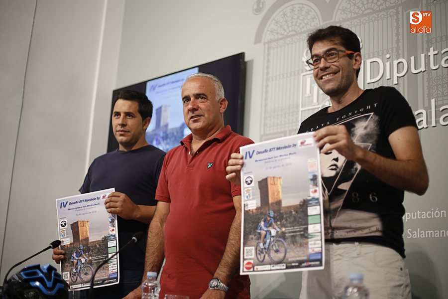 Presentación del IV Desafío BTT que acogerá Monleón (Foto de Álex López)