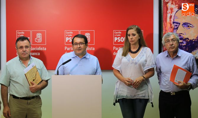 José Ignacio Martín, Juan Luis Cepa, Ana Muñoz de la Peña y José Fernández. Foto: Alberto Martín