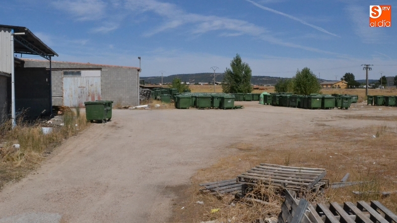 Los contenedores retirados en los últimos meses ya están en el espacio de la Avenida de Béjar | Foto @kisanghani