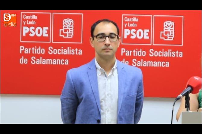 El diputado socialista por Salamanca, David Serrada