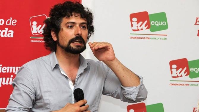 José Sarrión, procurador regional de IU y nuevo coordinador autonómico de esta formación