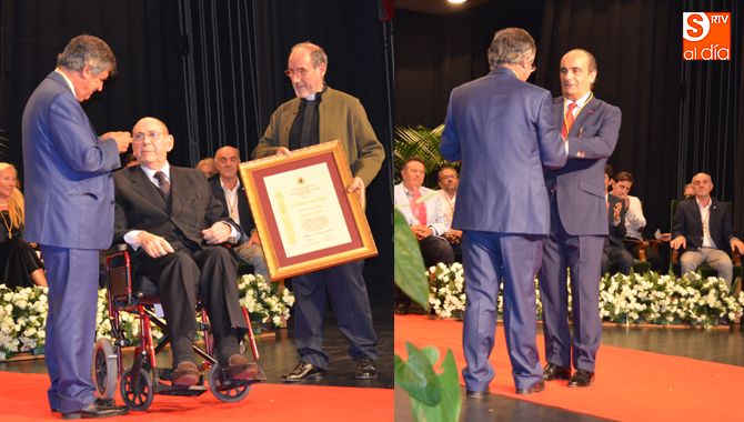 Entrega de galardones a Jacinto García Hoya y Manuel Álvarez Monteserín