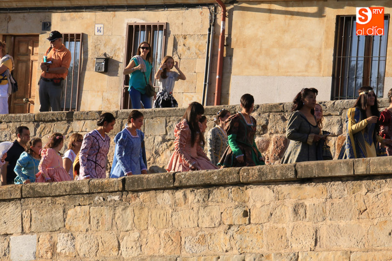 Foto 6 - Los desfiles y bailes por Salamanca anuncian las Vísperas Nupciales en Aldeatejada  