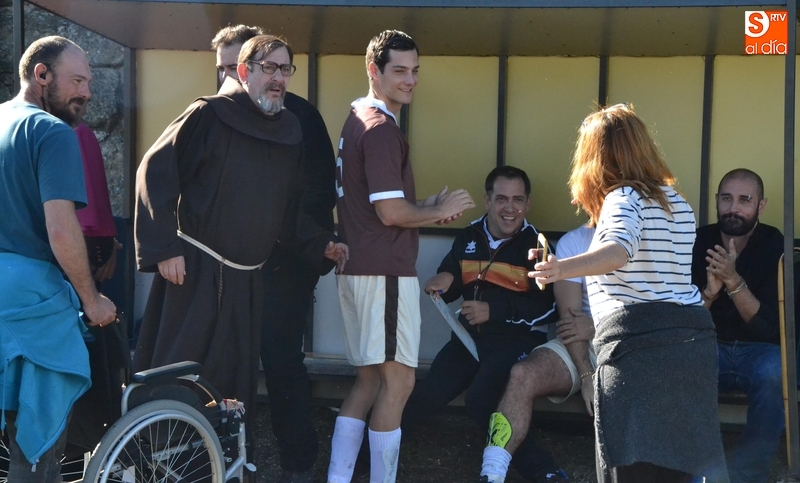 Los actores de ‘Que baje Dios y lo vea’ definen a los mirobrigenses como muy buenos...