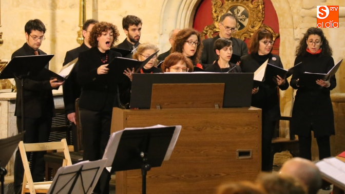 Recital del Coro de Mvsica Antiqva en la iglesia de San Esteban / Foto de Alberto Martín