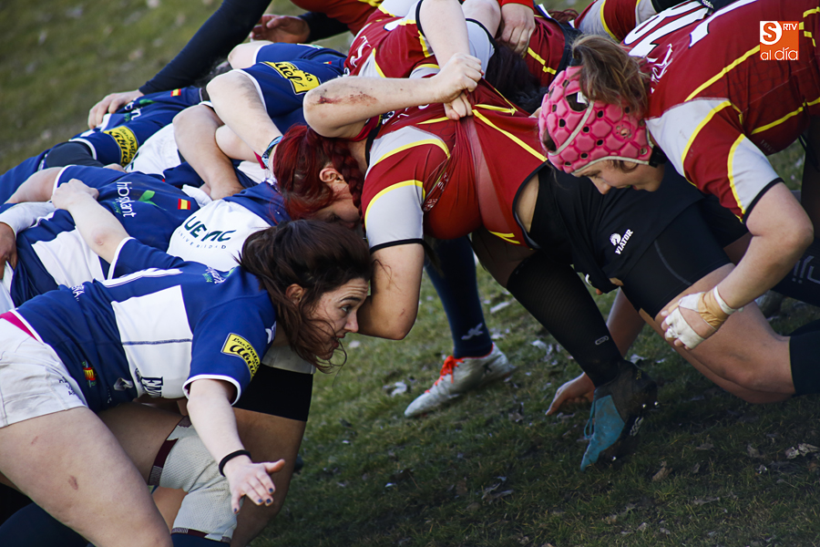 Momento del partido disputado en el complejo polideportivo de Salas Bajas